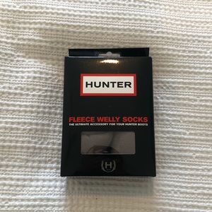 Hunter fleece welly socks